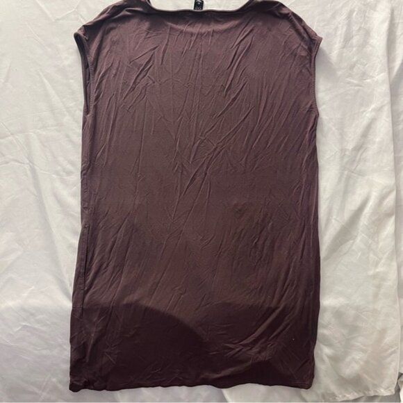 Gentle Fawn Soft Jersey Pocket T-Shirt Dress Mauve XS - Picture 2 of 8